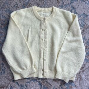 Daily Drills lemonade cardigan